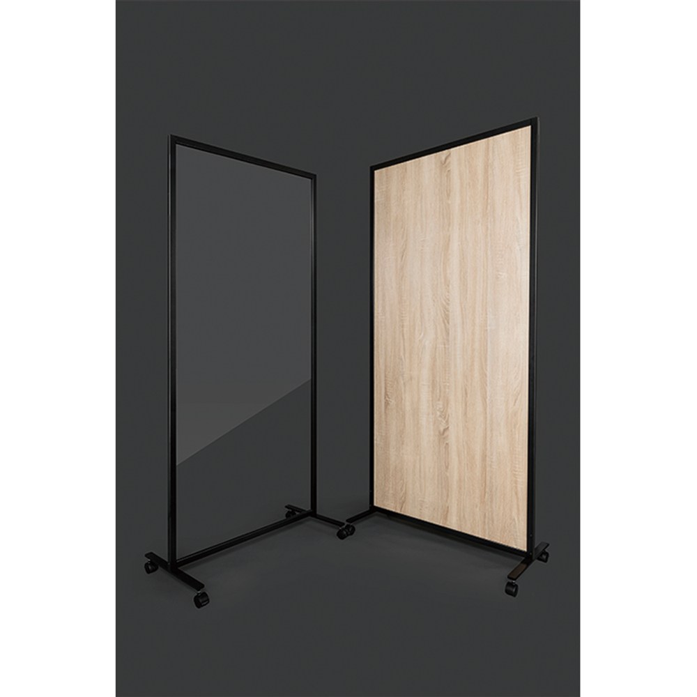 Patya 打鐵仔】防疫好朋友(活動式屏風)(透明壓克力+黑框)｜家具床墊