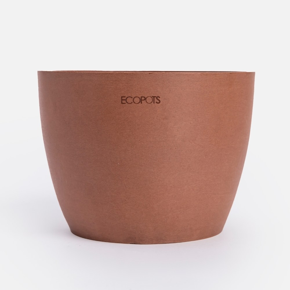 Ecopots 斯德哥爾摩16cm 環保盆器紅陶色｜家飾花藝｜HOLA 和樂家居