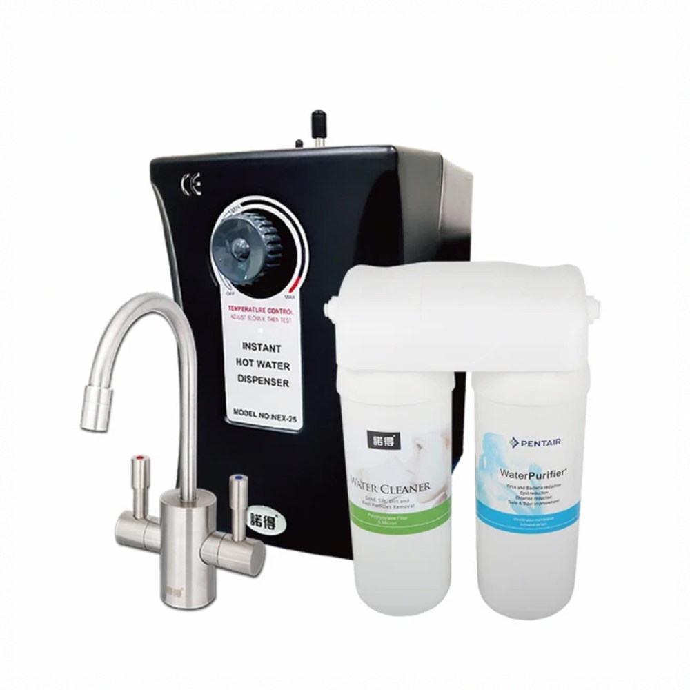 諾得淨水 旋鈕式加熱器 WaterPurifier中空絲膜淨水器 NEX-25A1+24.2.101-200A