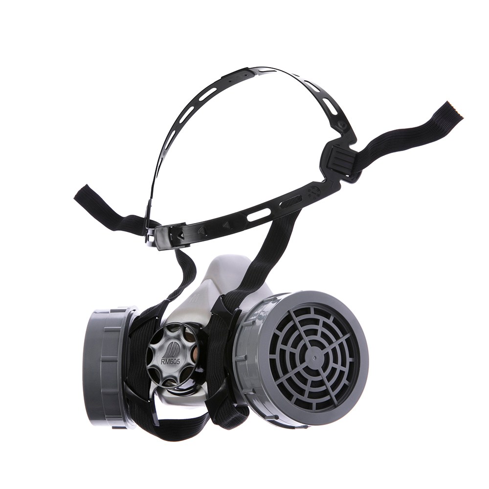 半面式雙罐安全防護面具 605+R653A1