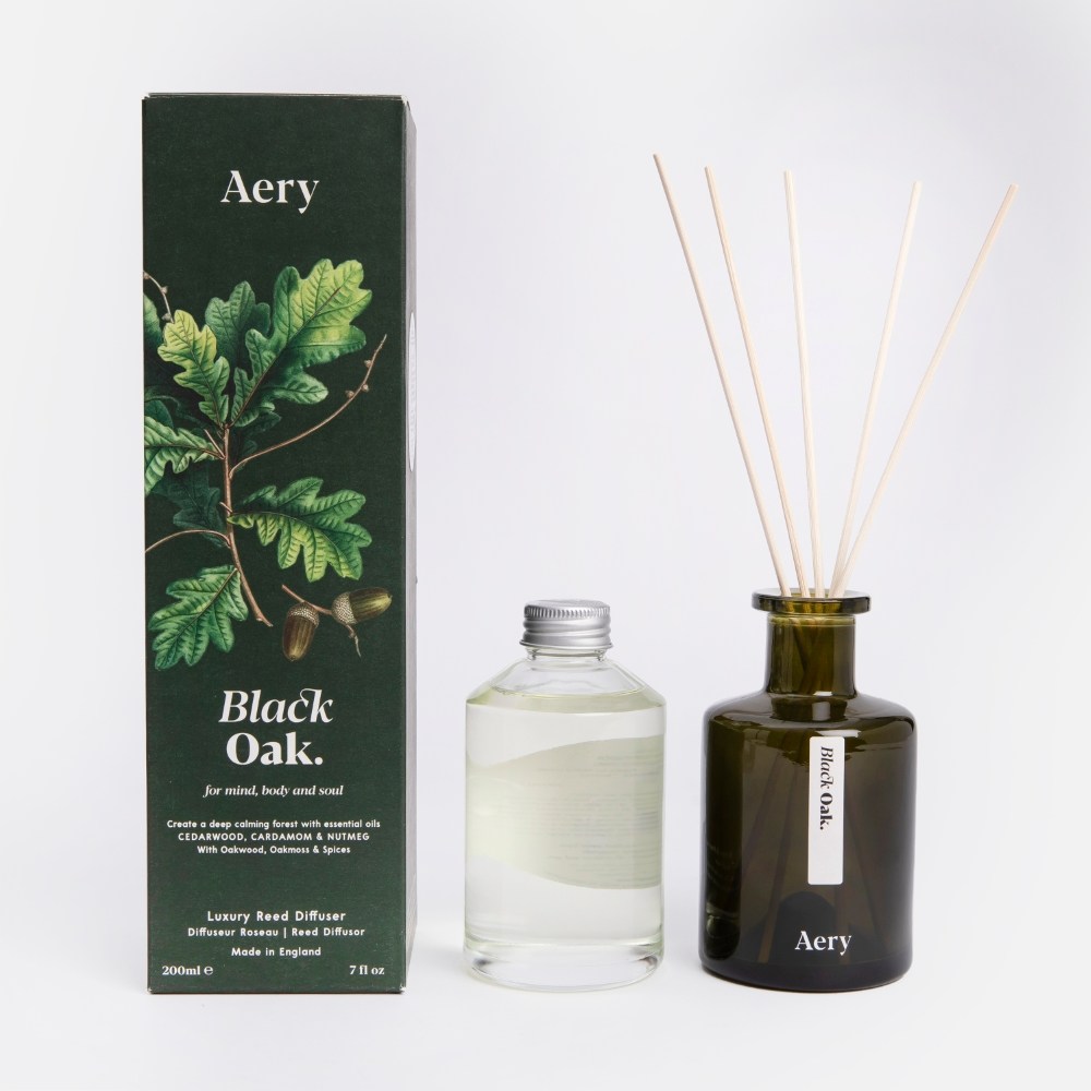Aery植物園擴香瓶200mL 黑橡木｜衛浴香氛｜HOLA 和樂家居