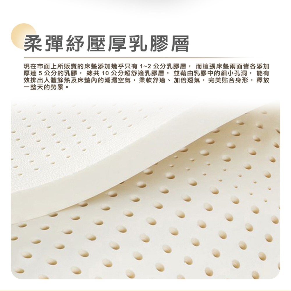 羅馬假期金鑽六線獨立筒床墊6尺