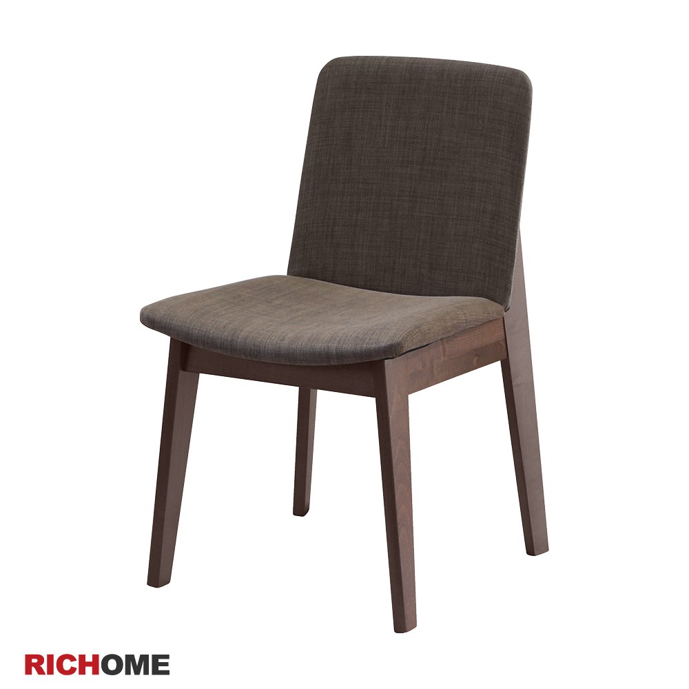 【RICHOME】愛瑪北歐風餐桌椅組(一桌六椅)白橡木色