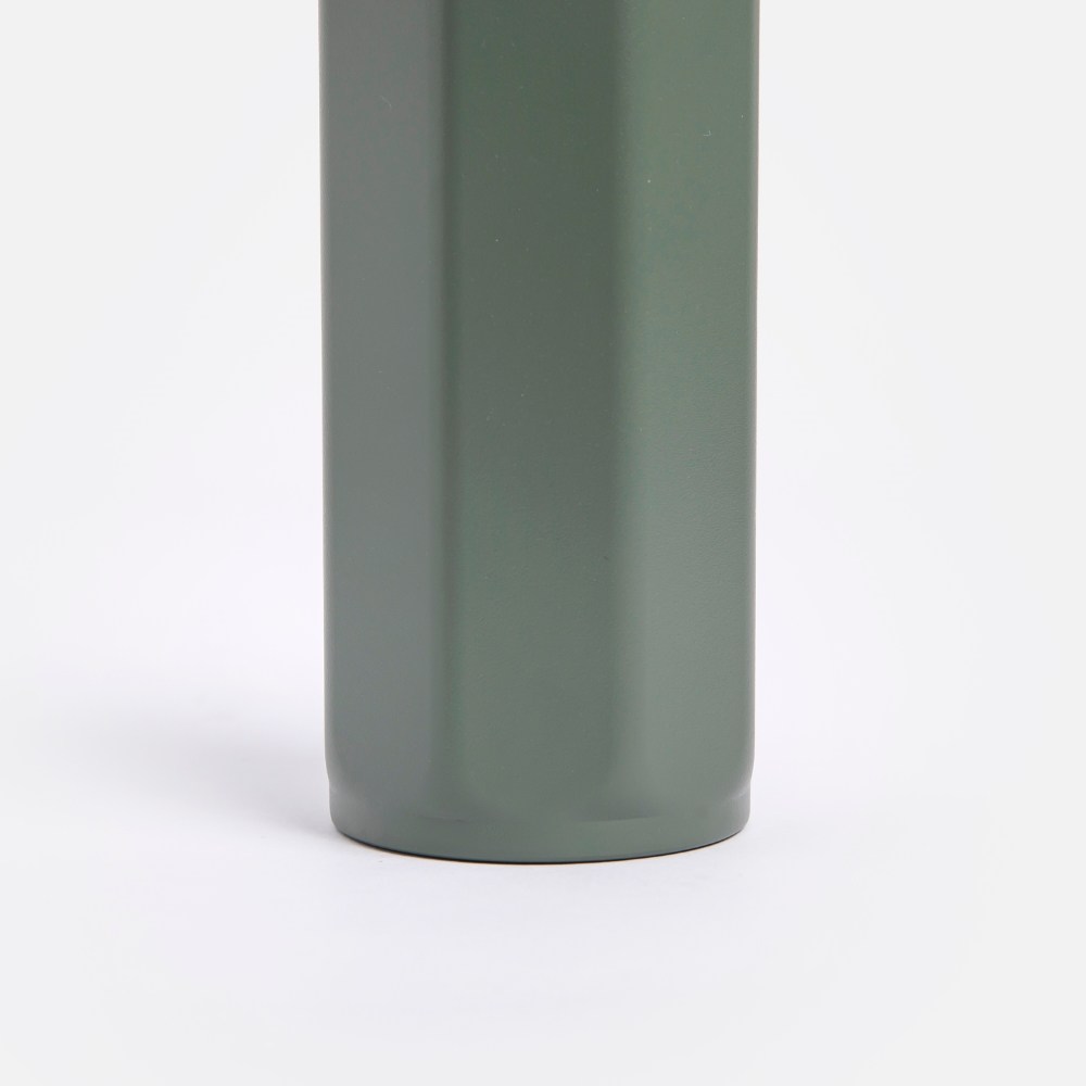 PALETTE彈蓋稜角不鏽鋼保溫瓶340mL 琉璃綠｜日用品｜HOLA 和樂家居