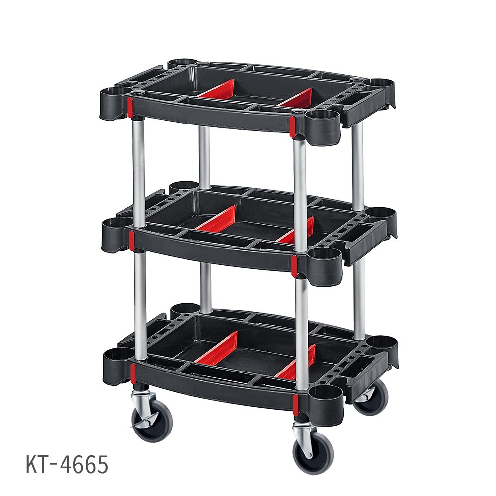 大船回港】全方位多功能三層工作推車(KT-4665)｜五金工具｜特力屋