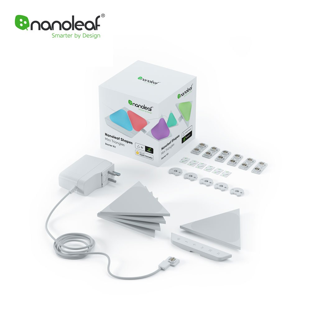 Nanoleaf Shapes智能迷你小三角5片組｜燈具照明｜特力屋．特力屋