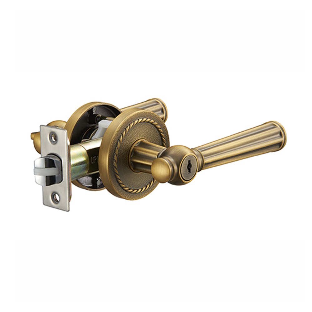 Kwikset日規古典房門鎖黃古銅SD5815H-ET｜五金工具｜特力屋