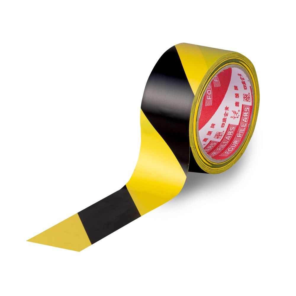 鹿頭牌PVC警示膠帶黃黑-50mm單卷包｜地板油漆｜特力屋．特力屋線上購物