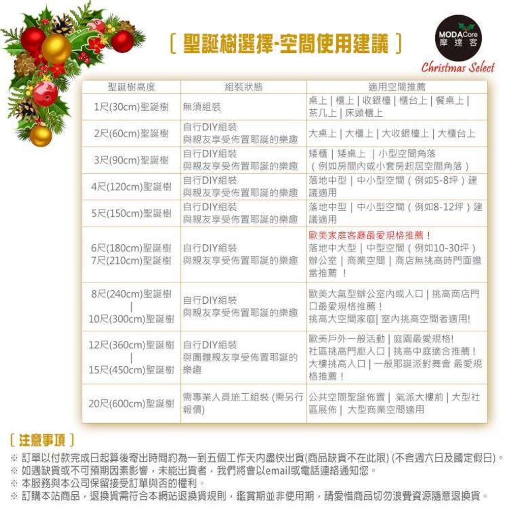 【摩達客】台灣製15呎/15尺 450cm 時尚豪華版黑色聖誕樹 金銀色系配件組 (不含燈)