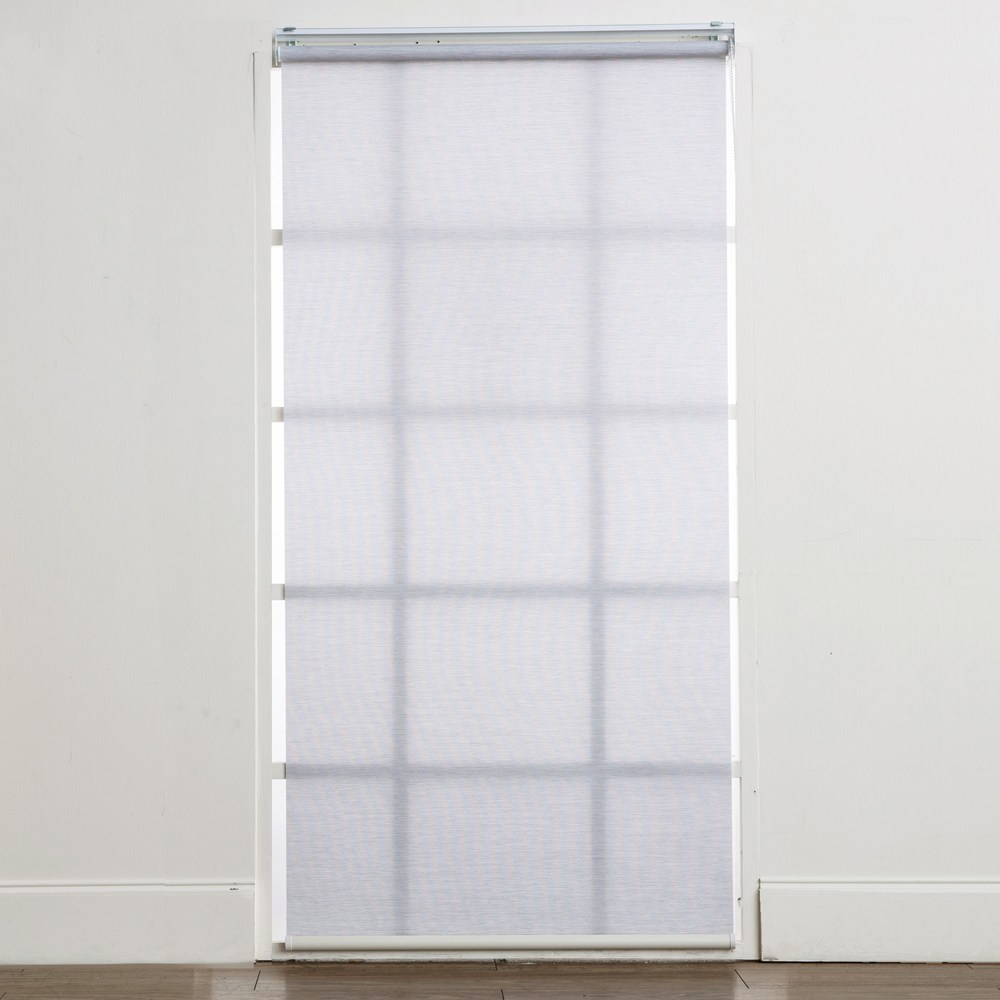 特力屋 半遮光防焰捲簾 灰色 120x185cm