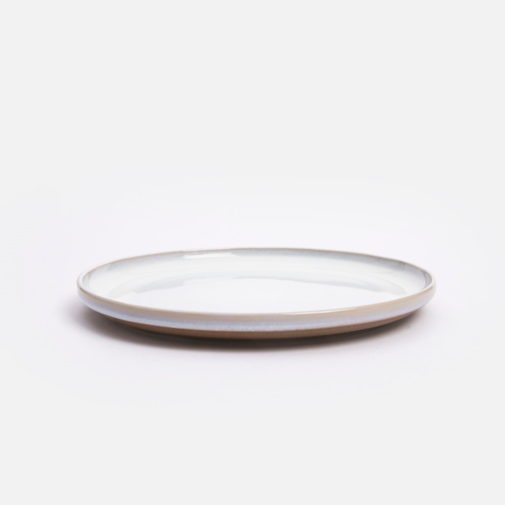 LUNKHEAD 白盤 艾禮思陶瓷平盤27cm 晨霧白｜餐茶用具｜HOLA 和樂家居