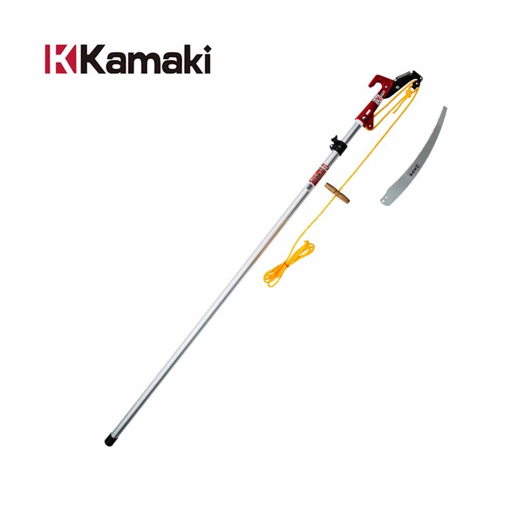 日本KAMAKI 卡瑪輕量伸縮高枝切鋏3m No.1100-3F｜五金工具｜特力屋