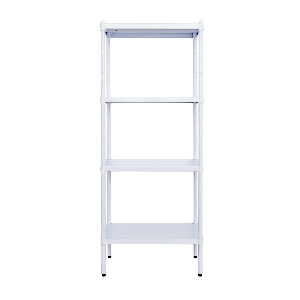 【dayneeds】極致工藝 60x35x150公分 四層烤白鐵板層架