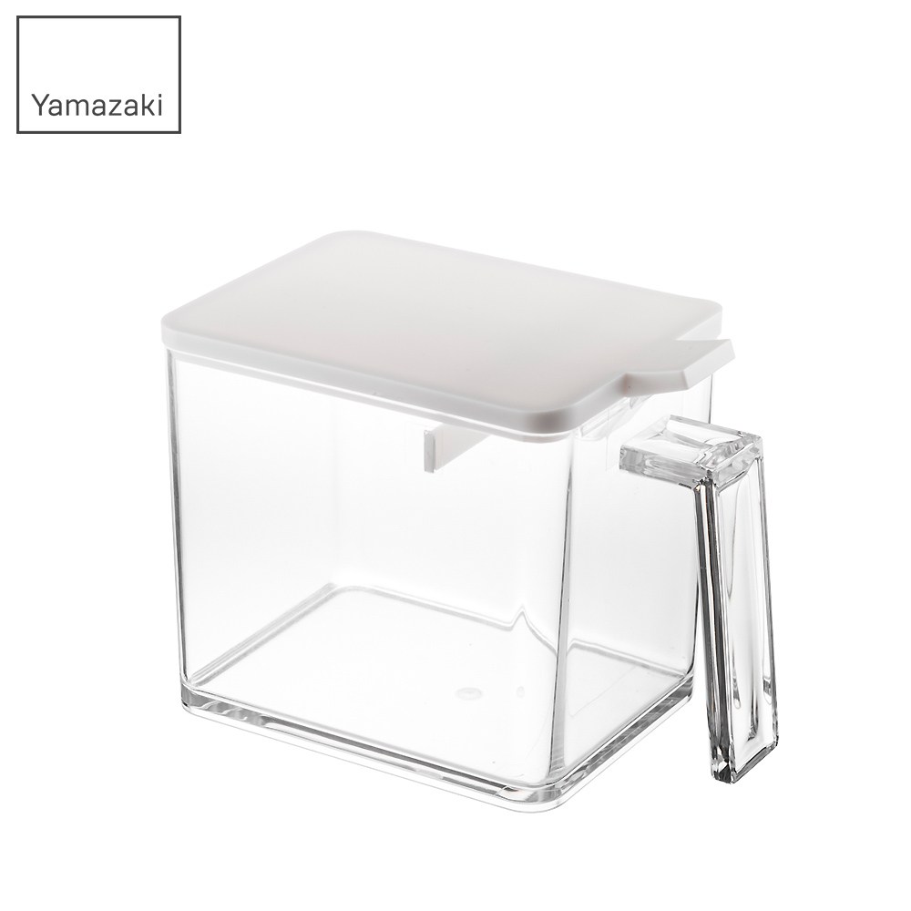 日本【YAMAZAKI】AQUA調味料盒-L(白)