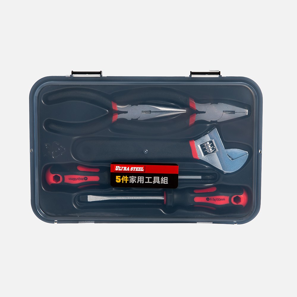 ULTRA STEEL 5件家用工具組