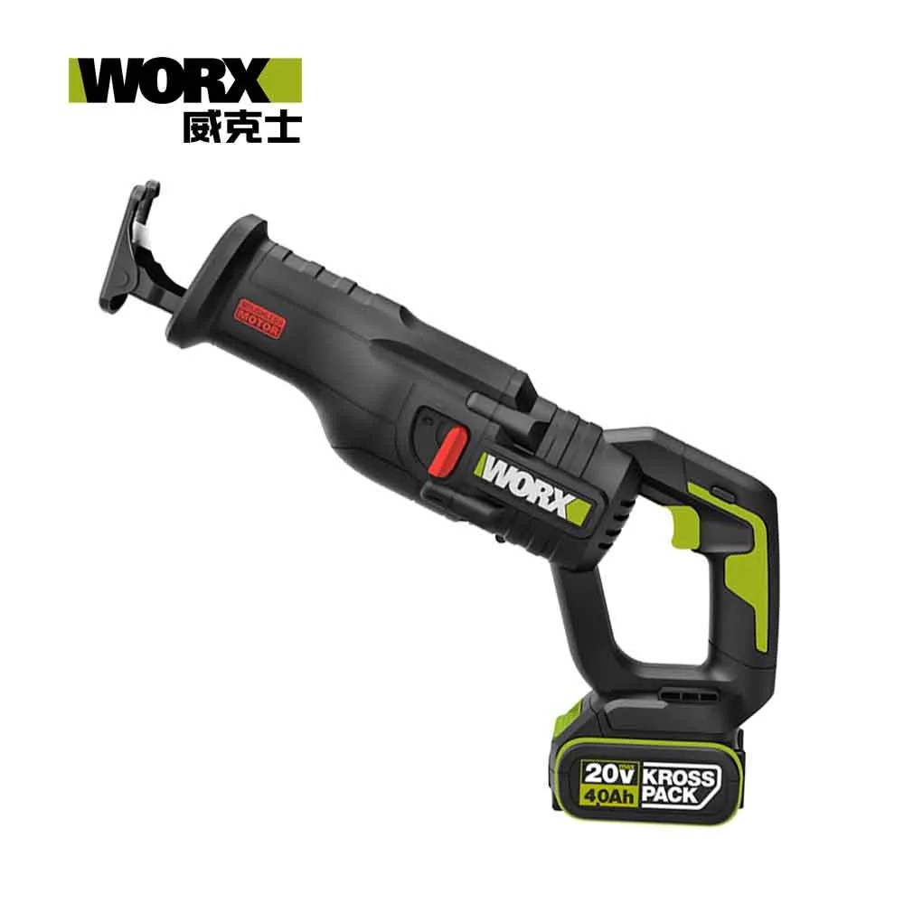 WORX 威克士 20V 無刷鋰電軍刀鋸 雙電池 WU501
