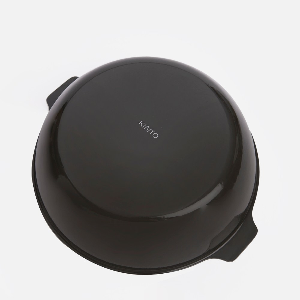 KINTO KAKOMI IH 不鏽鋼琺瑯鍋2L 煙燻黑｜廚房用具｜HOLA 和樂家居