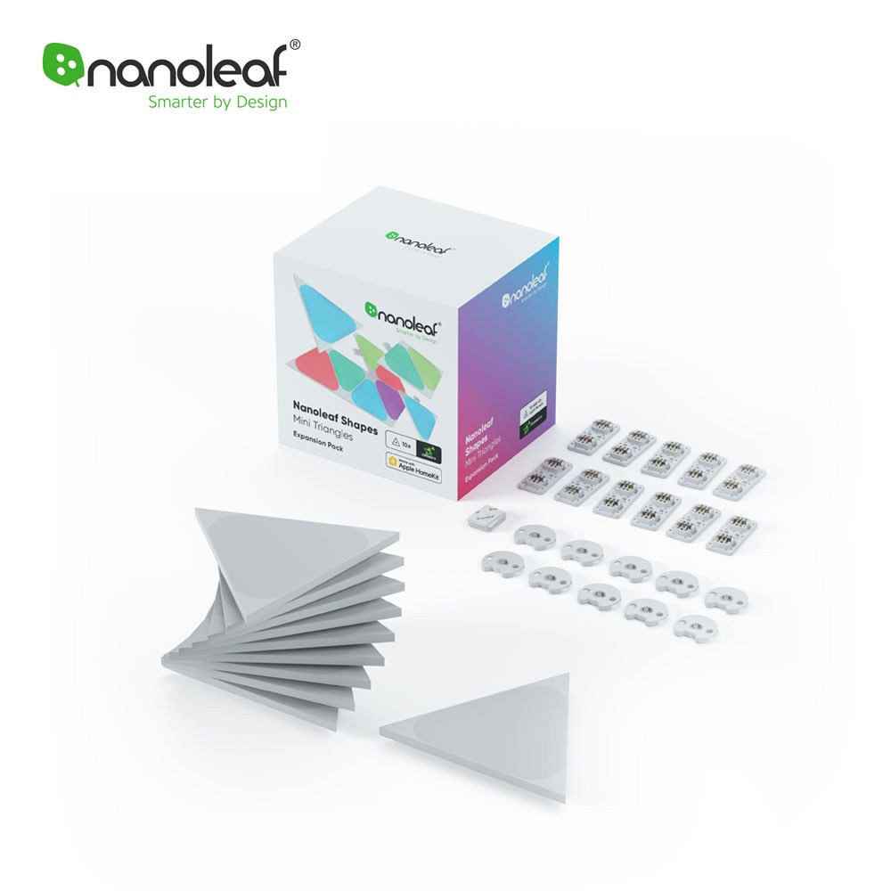 Nanoleaf Shapes智能迷你小三角15片組｜燈具照明｜特力屋．特力