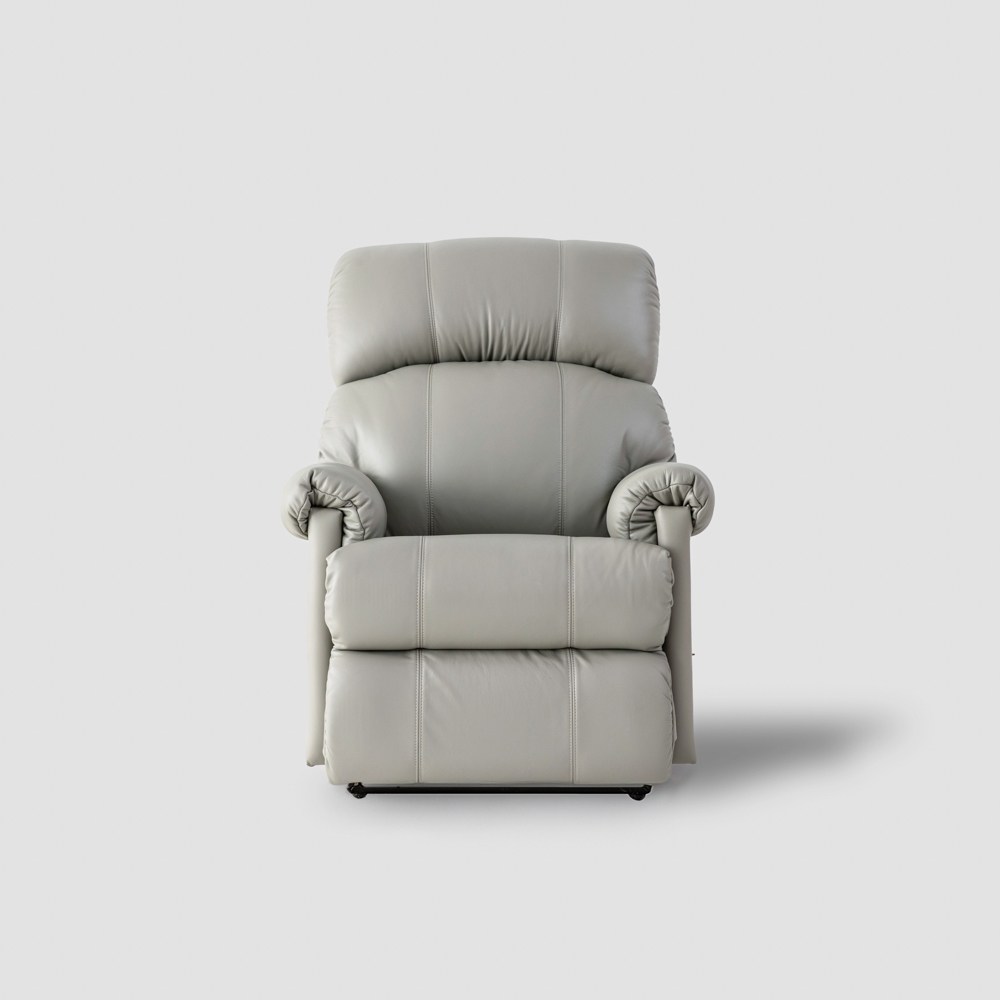 D-La-Z-Boy 559靠牆式雙電動牛皮休閒椅灰｜HOLA 和樂家居｜HOLA