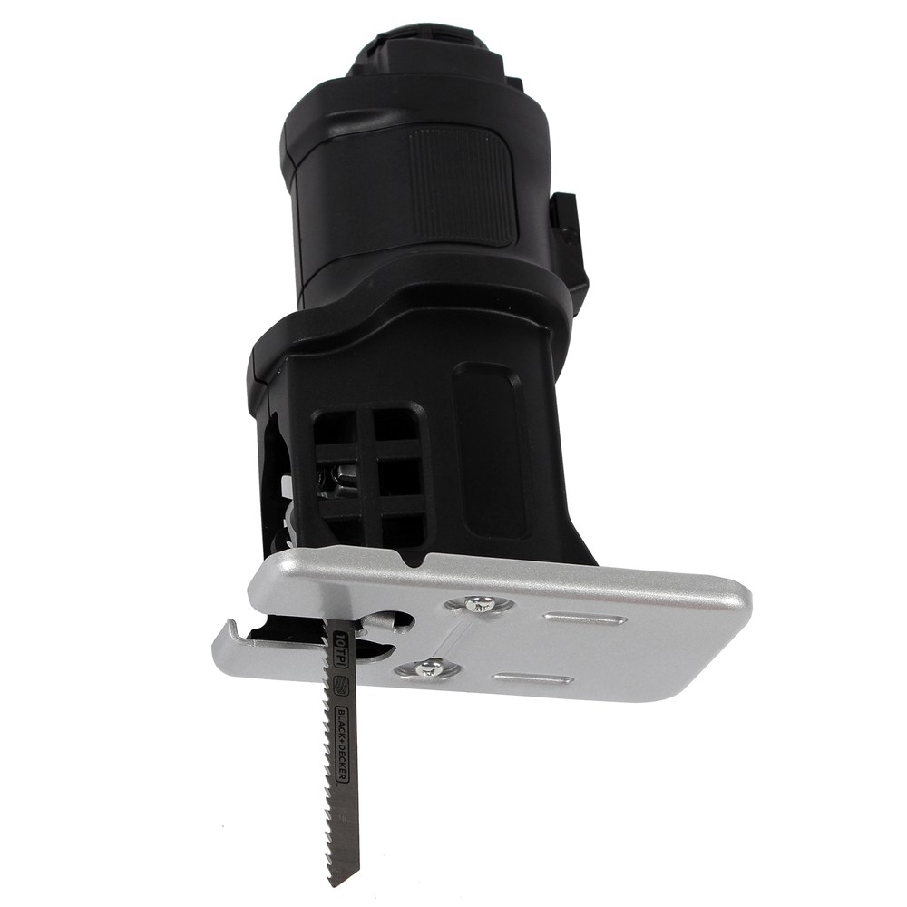(組合) BLACK+DECKER 20V MAX單鋰電第三代可換頭惡魔機+線鋸頭
