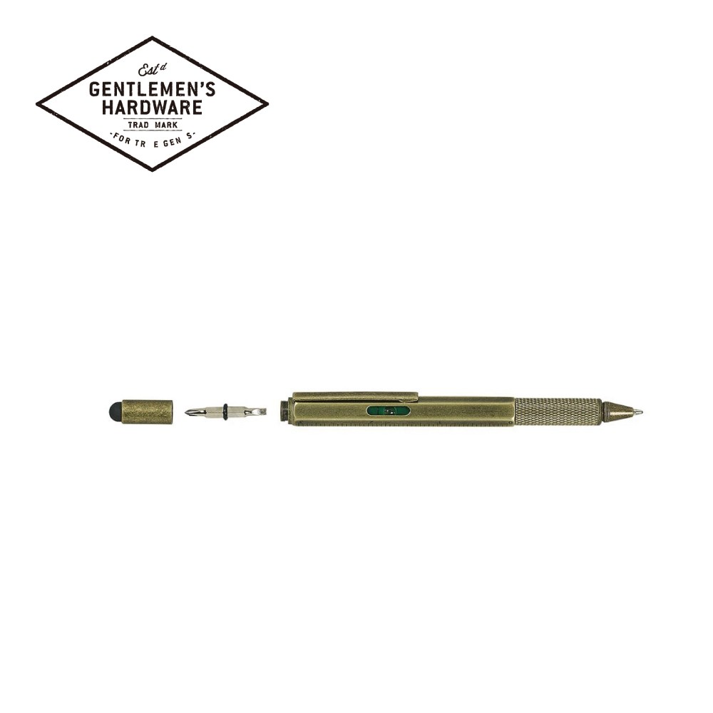 【Gentlemen's Hardware】6合1多功能工具筆
