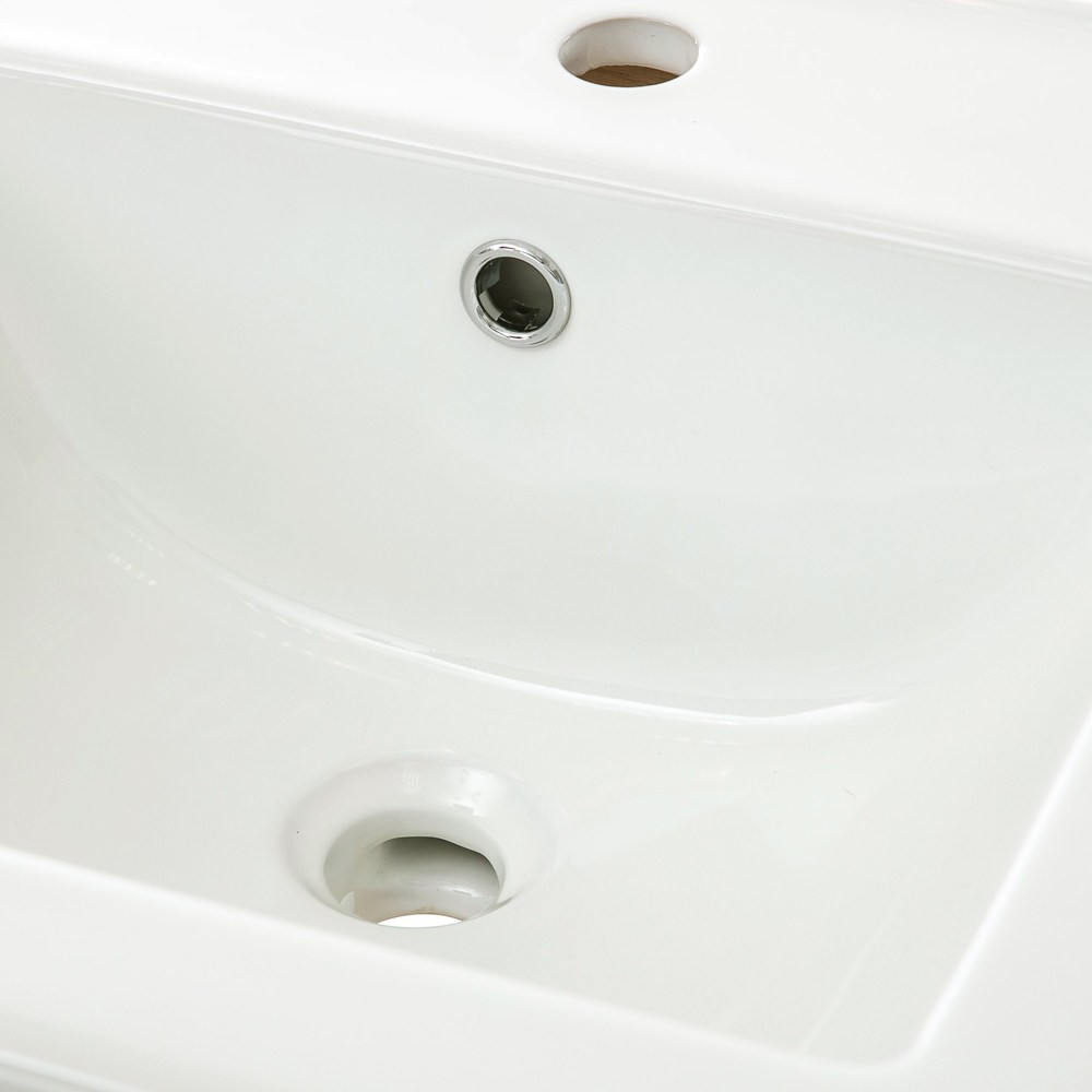 特力屋 哥本哈根PVC防水浴櫃 白色 60cm