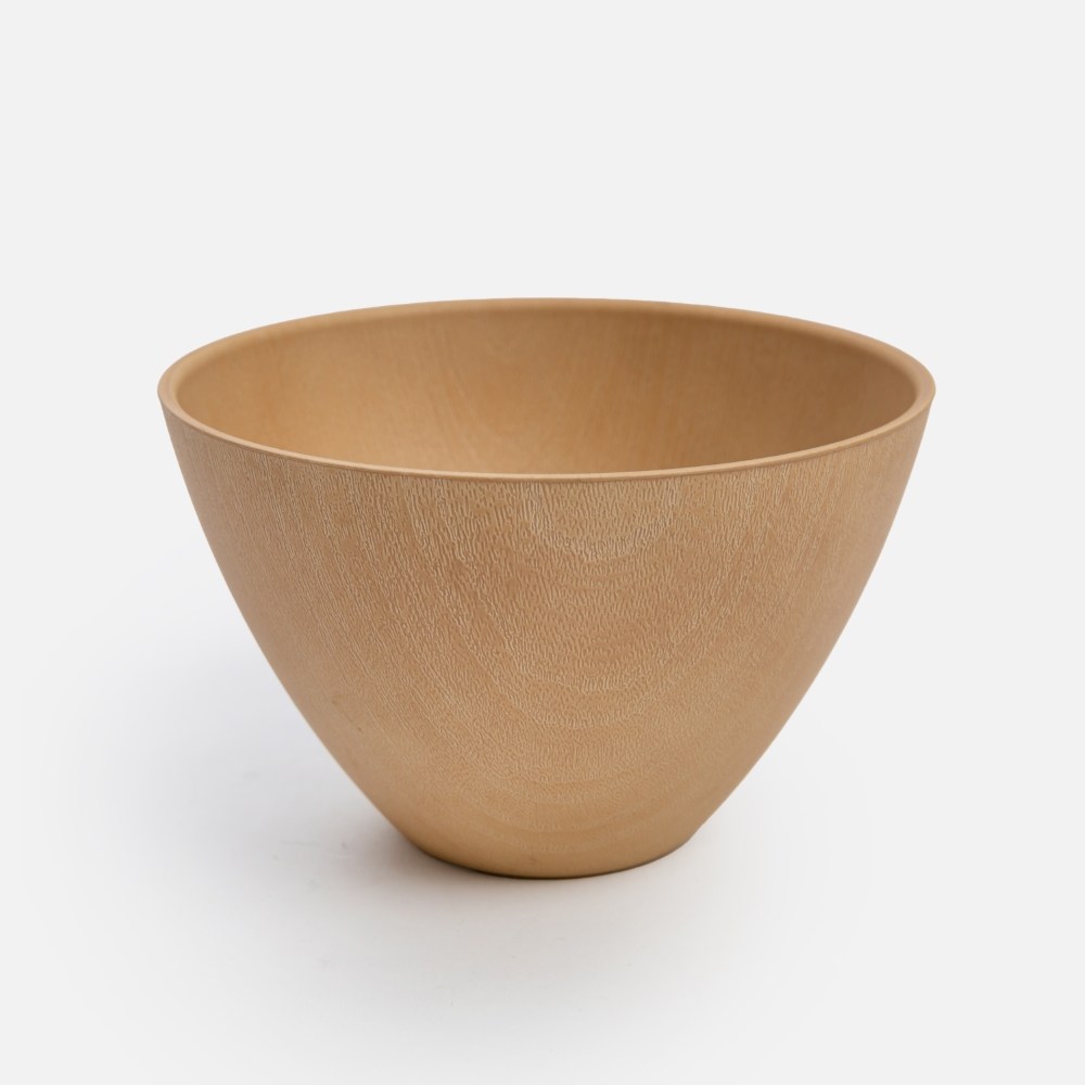 SUNLIFE木紋碗12.8cm 原木色｜餐茶用具｜HOLA 和樂家居