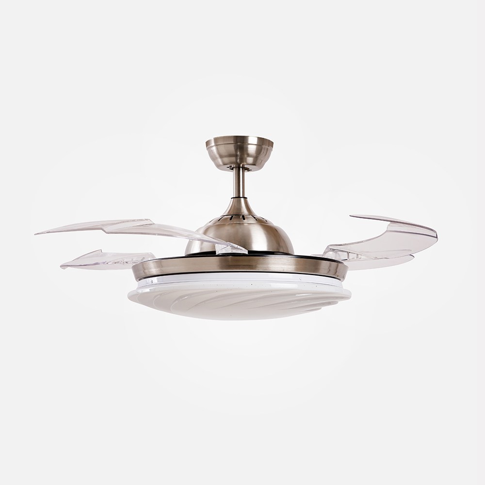 特力屋 雅緻 42吋 DC隱形吊扇附48W LED吸頂燈