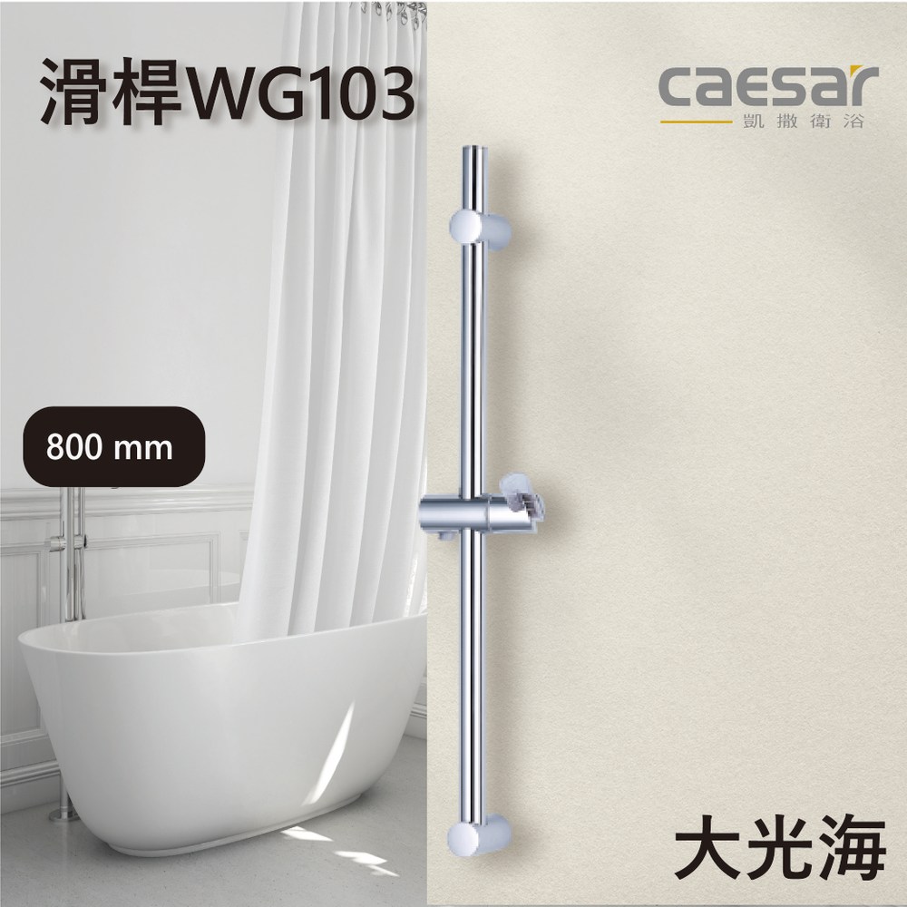 凱撒衛浴 CAESAR 滑桿WG103