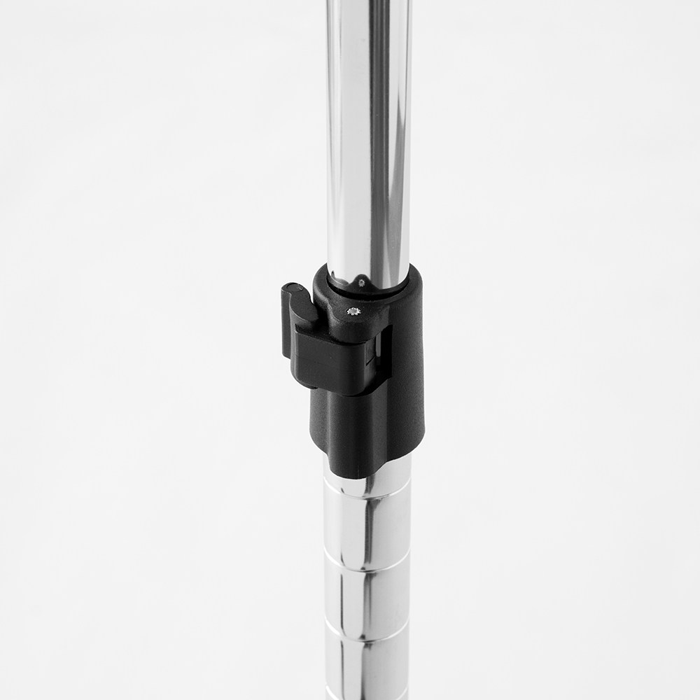 (組合) 特力屋 頂天立地耐重型鍍鉻三層衣架 122x46x235-295cm