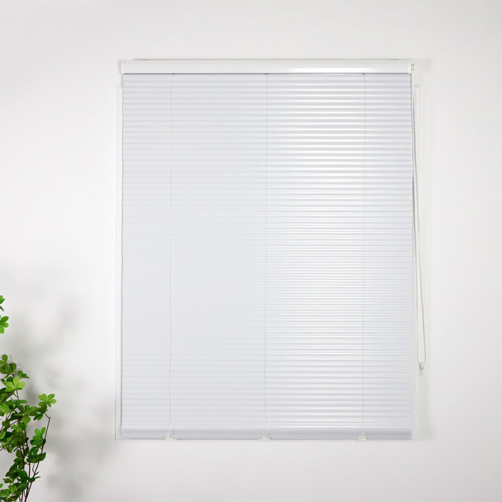 特力屋S型珠鍊式鋁百葉90X185白