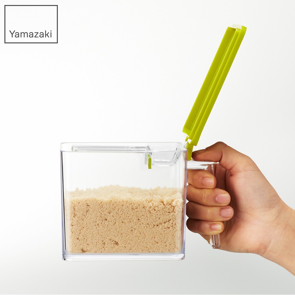 日本【YAMAZAKI】AQUA調味料盒-S(綠)