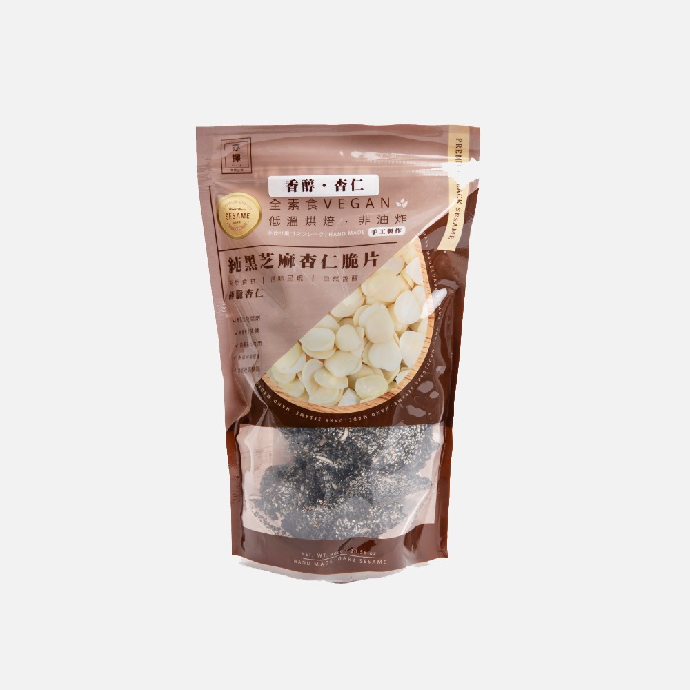 亦擇純黑芝麻杏仁脆片250g｜美食飲品｜HOLA 和樂家居