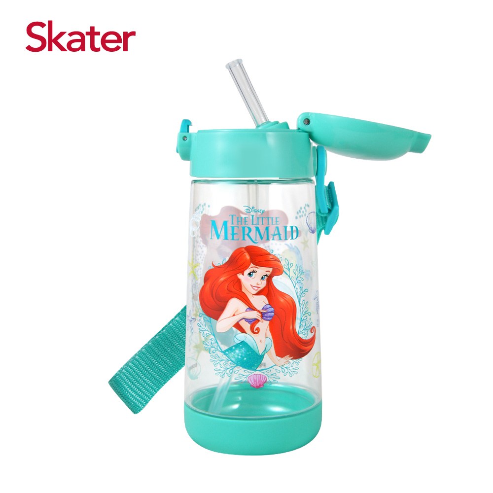 Skater PET吸管水壺(480ml)小美人魚｜HOLA 和樂家居｜HOLA 和樂家居