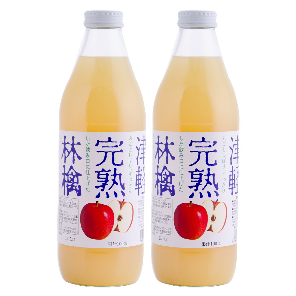 組 日本青森完熟蘋果汁1l 2入組 飲料丨水 特力家購物網