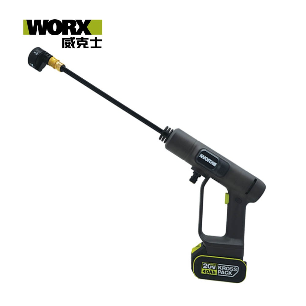 WORX 20V 鋰電高壓清洗機 2.0Ah WU623.1 (2.0ah*1)