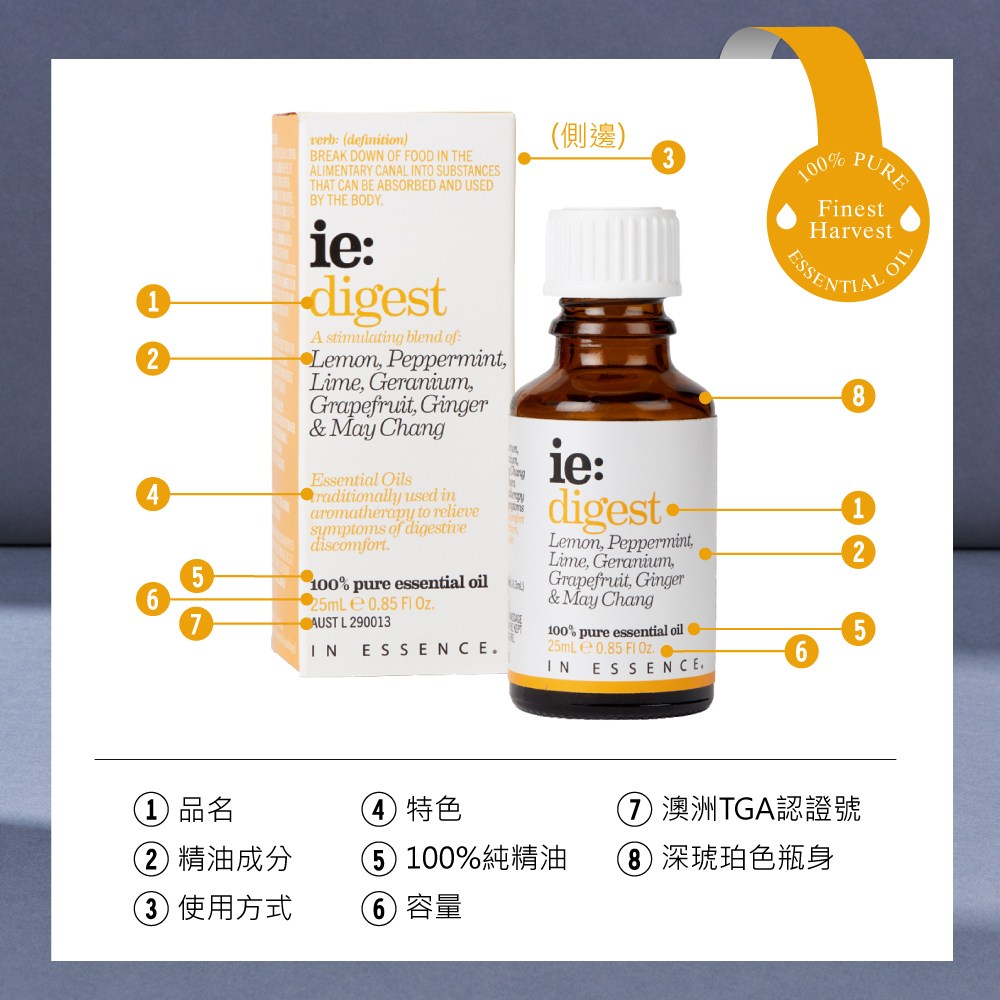 澳洲怡森氏IN ESSENCE 翻絞不來複方純精油25ml｜衛浴香氛｜HOLA 和樂家居