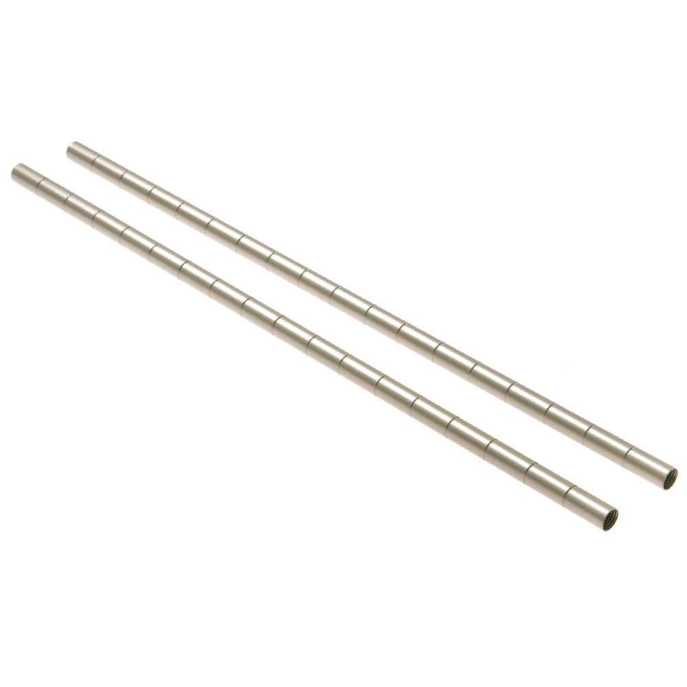 Home Zone 烤漆延伸鐵管 香檳 2入 46cm