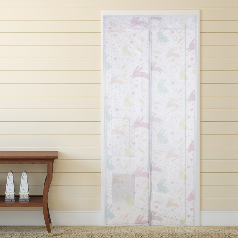 靜音防蚊門簾小兔90x210cm｜窗簾家飾｜特力屋．特力屋線上購物