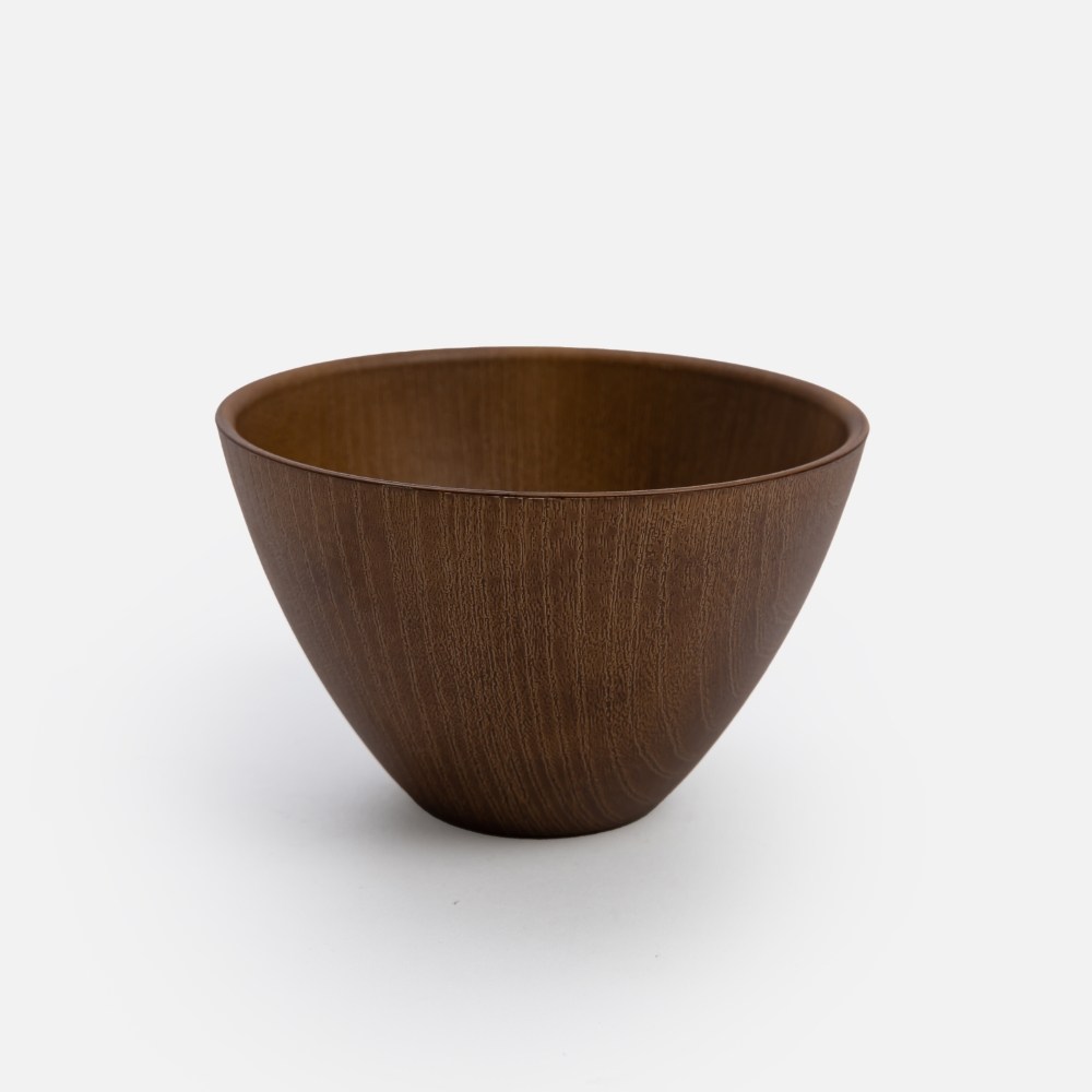 SUNLIFE木紋碗10.8cm 淺咖啡｜餐茶用具｜HOLA 和樂家居
