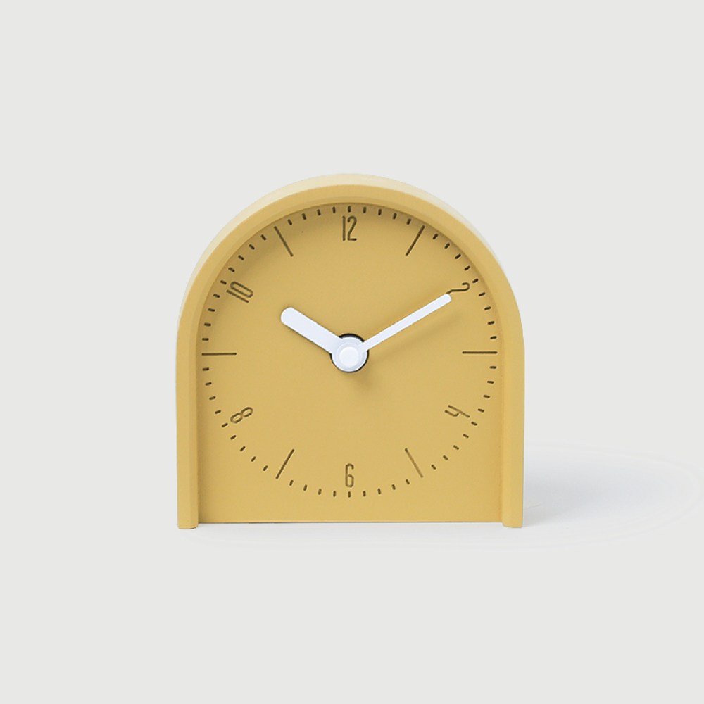 Pana Objects 浪漫彩鐘桌鐘黃色｜HOLA 和樂家居｜HOLA 和樂家居