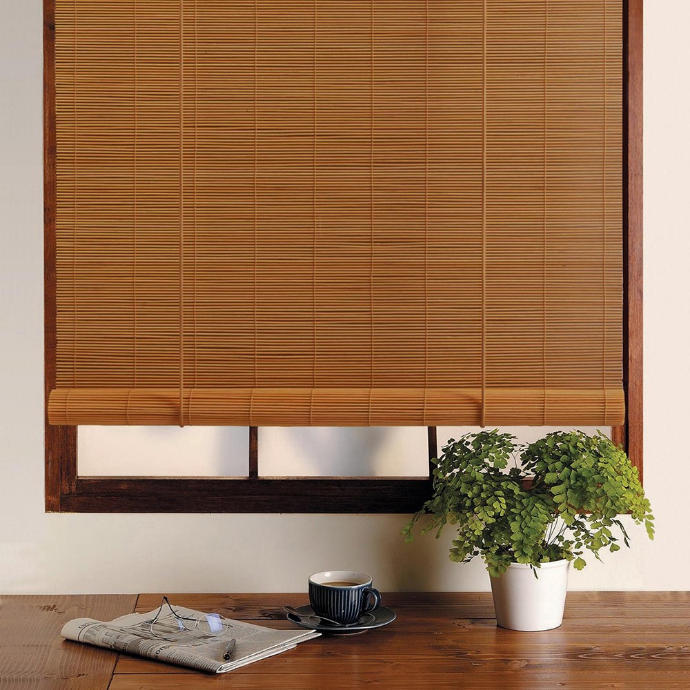 特力屋竹捲簾楓木色150x160cm｜窗簾家飾｜特力屋．特力屋線上購物