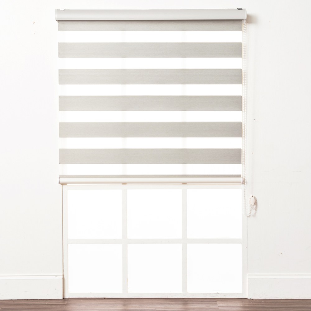 韓國可調光遮光捲簾 米色 165x185cm