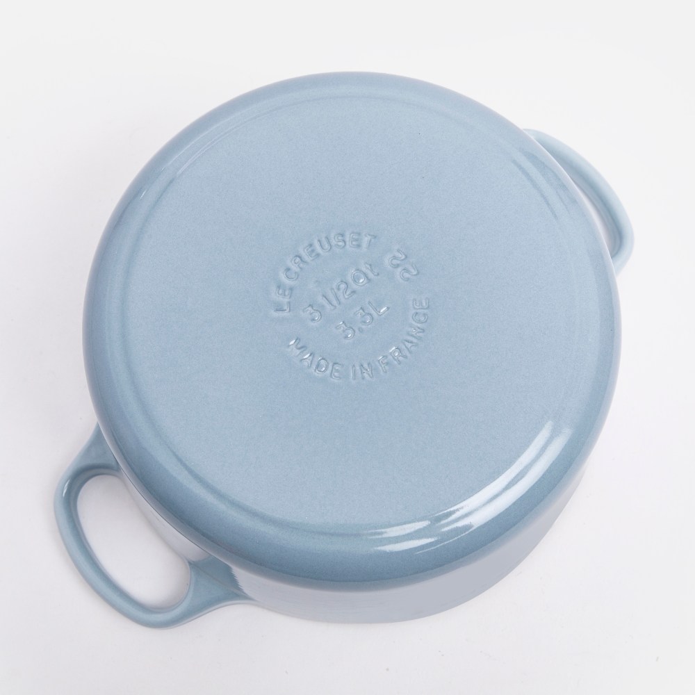 Le Creuset典藏圓鑄鐵鍋22cm-海岸藍｜廚房用具｜HOLA 和樂家居