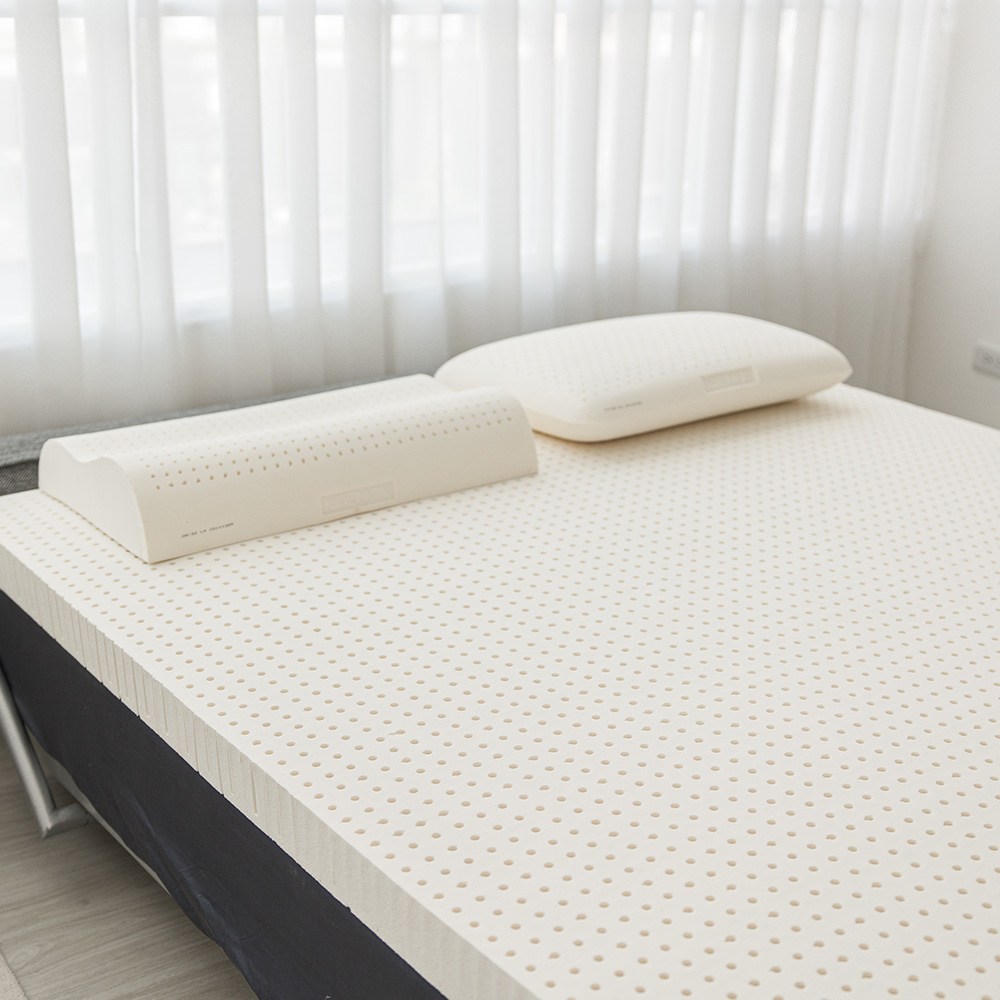 【Sonmil森好眠】經典乳膠床墊 5尺5cm基本型 雙人床墊 150x190cm｜100%天然乳膠床墊 獨家無拼接黏貼 取代彈簧床獨立筒床墊