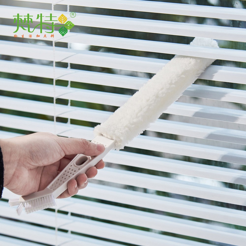 【梵特】冷氣空調用隙縫清潔刷(附替換刷布2入)