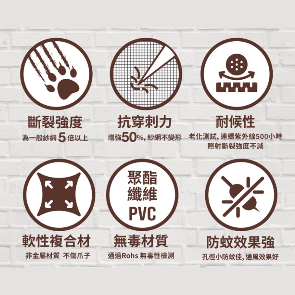 優系 寵物防抓紗窗網-門 85*210公分 黑色
