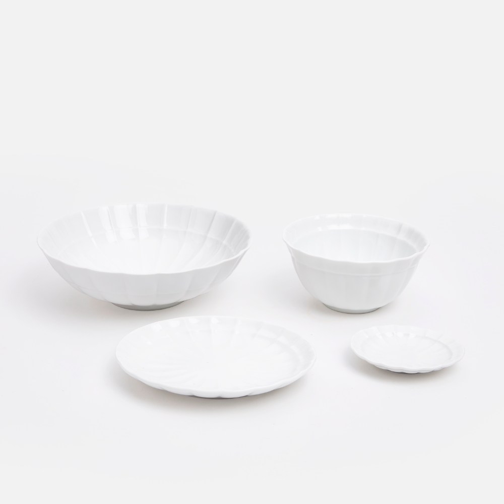 Miyama 深山玲音碗14cm 白｜餐茶用具｜HOLA 和樂家居