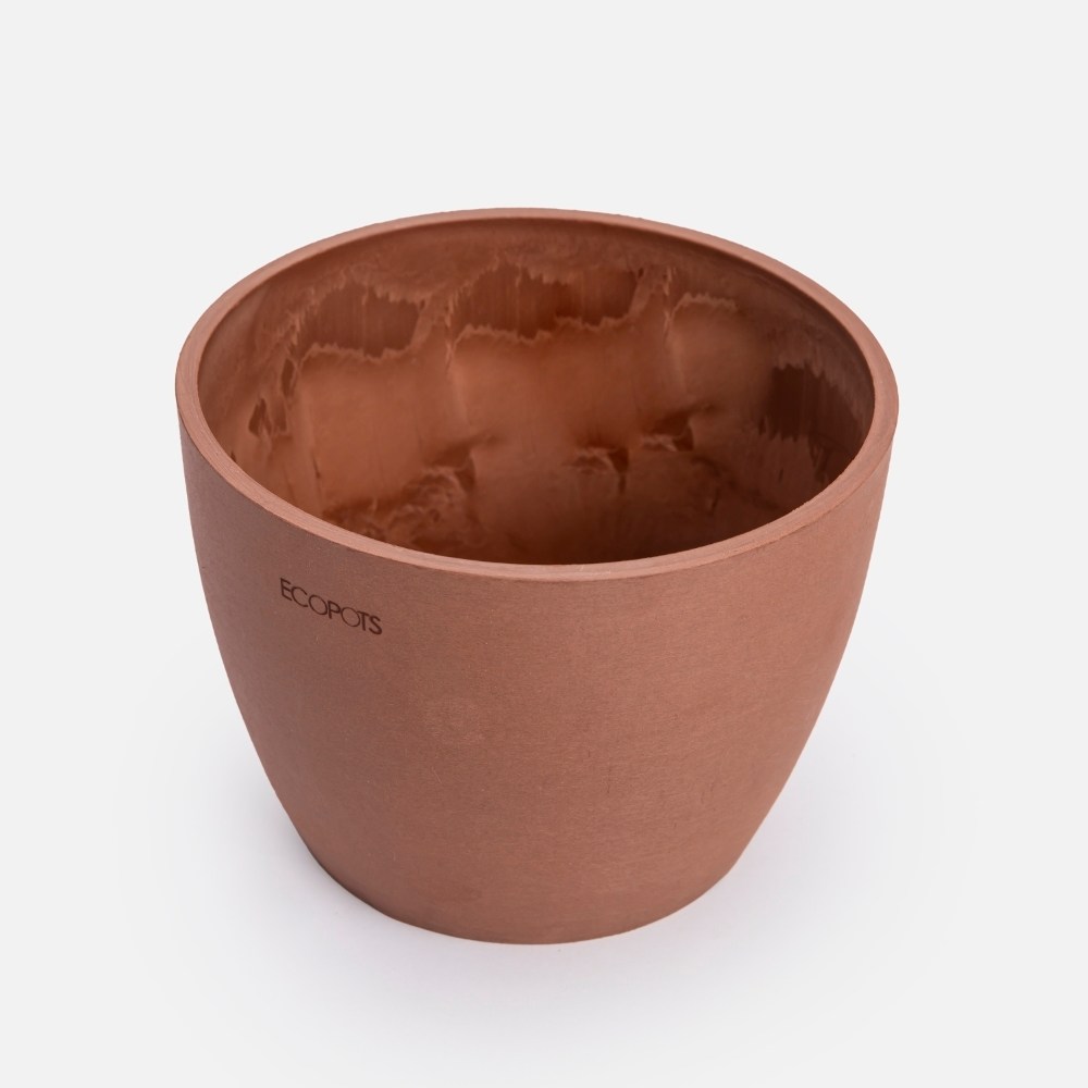 Ecopots 斯德哥爾摩16cm 環保盆器紅陶色｜家飾花藝｜HOLA 和樂家居