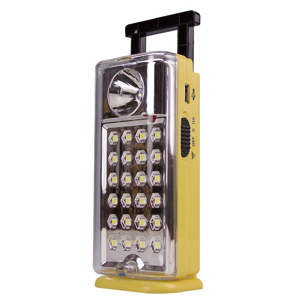 太星電工 夜巡俠彩色輕巧LED充電式照明燈 黃IF500Y